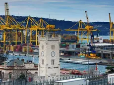 Una veduta del Porto di Trieste