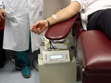 Un donatore di sangue