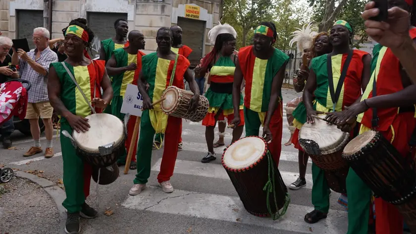 Un’immagine dell’ultima edizione del Festival del folklore in centro Foto Bumbaca/Marega