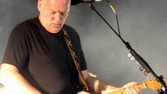 David Gilmour in una foto d'archivio. Andrea Merola/ ANSA / li