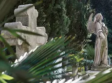 Uno scorcio del cimitero di Pola