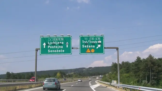 Un'autostrada slovena