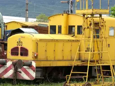 Lasorte Trieste 26/04/16 - Museo Ferroviario Campo Marzio, Locomotore Badoni