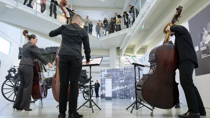 Il concerto al museo de Henriquez Foto Silvano