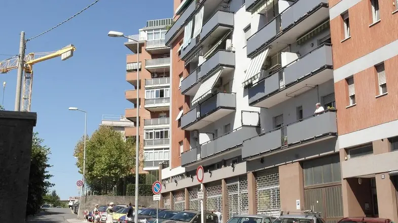 I condomini tra piazzale Cagni e piazzale Giarizzole (Lasorte)