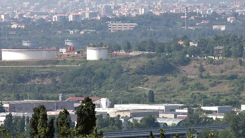 Silvano Trieste 19/05/2015 EZIT, le zone da bonificare presso la strada delle saline