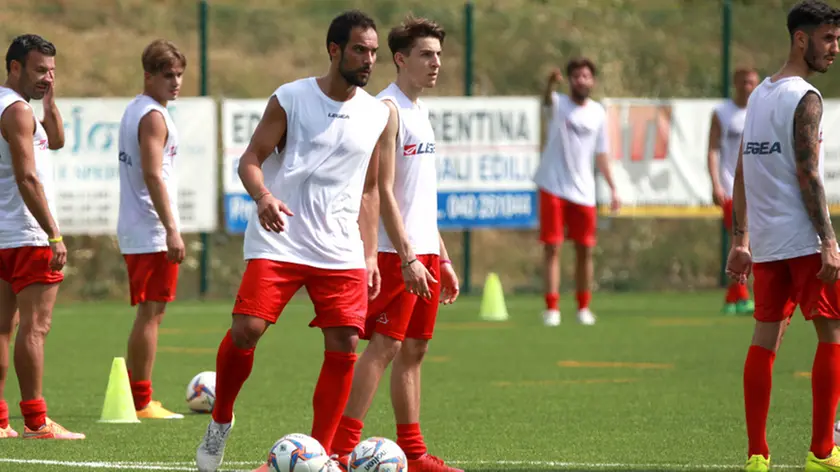 Lasorte Trieste 25/07/15 - Prosecco, Allenamento Triestina, Piscopo