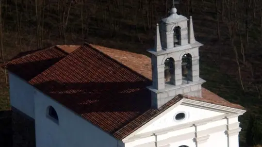 Bumbaca Gorizia Aerea Mossa chiesa Preval