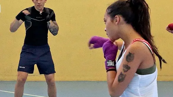 Silvano Trieste 2019-06-22 Melara, presentazione dei corsi di boxe e wing chun autorganizzati dall’associazione Quartoquadro, che si svolgeranno infrasettimanalmente