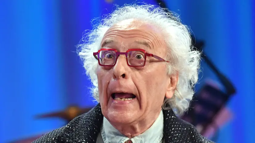 23/04/2019 Roma. Canale 5 Mediaset. Talk show televisivo Maurizio Costanzo Show, nella foto Giampiero Mughini