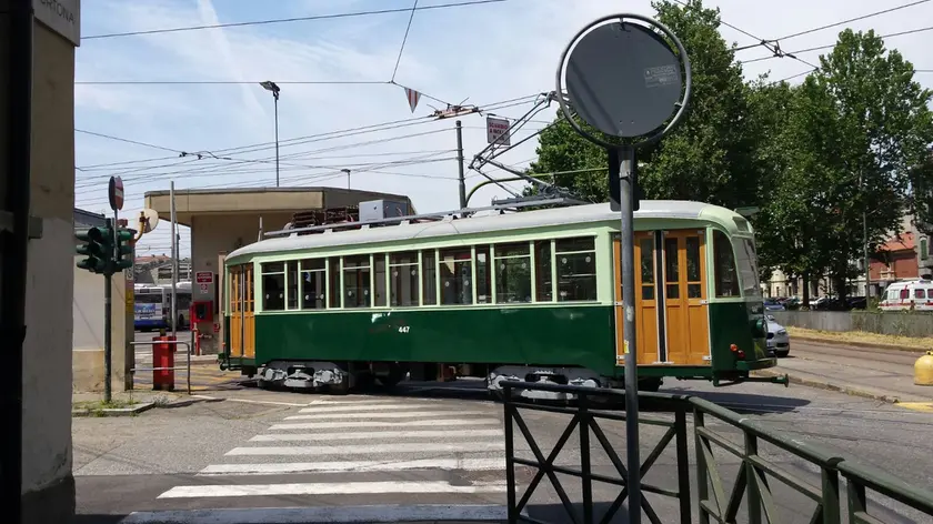 Il mitico tram 447 dell'Acegat