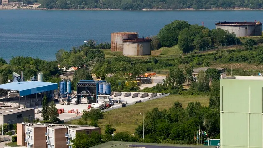 Silvano Trieste 19/05/2015 EZIT, le zone da bonificare presso la strada delle saline