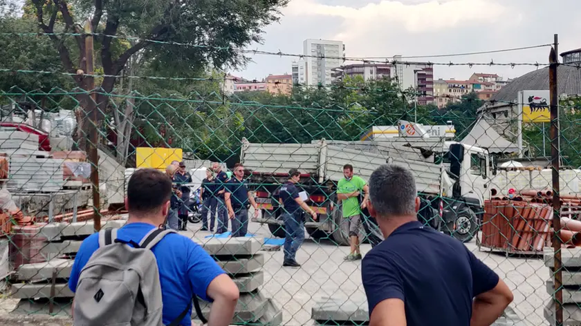 Lasorte Trieste 31/07/20 - Via del Broletto, Via D'Alviano, Incidente Mortale, Vendita Materiali Edilizia