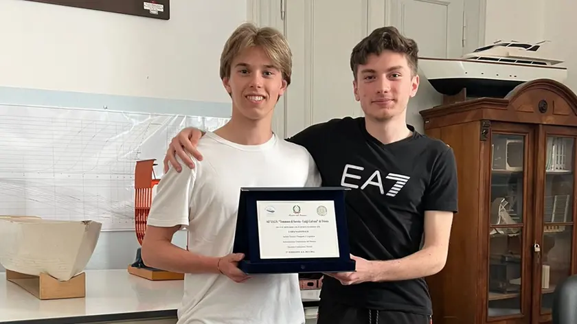 Loris Vesnaver, a sinistra, vincitore del concorso 2022, e Alessio Rochelli, secondo lo scorso anno