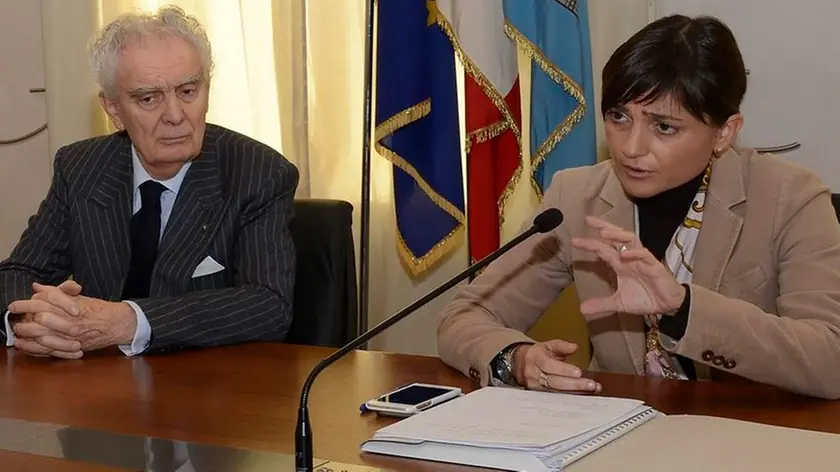 Giovanni Arvedi e Debora Serracchiani