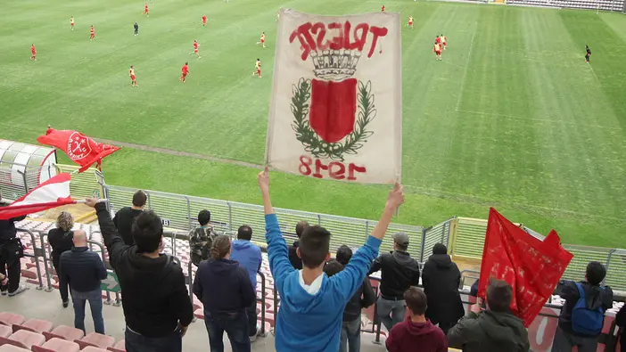 Lasorte Trieste 19/05/16 - Stadio Rocco, Allenamento Triestina e Tifosi