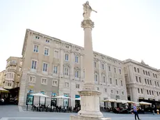 Palazzo Pitteri, in piazza Unità a Trieste (foto di Massimo Silvano)