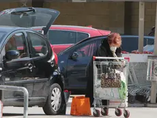 Lasorte Trieste 03/04/20 - Via Valmaura, Supermercato Famila, Emergenza Coronavirus