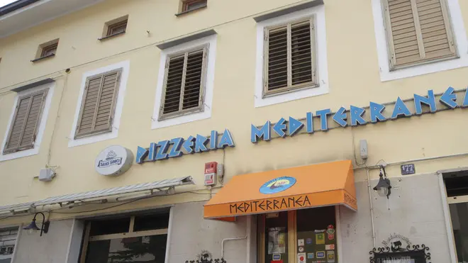 Lasorte Trieste 08/04/13 - Strada per Longera, Incendio Pizzeria Mediterranea