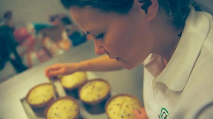 Lisa Angelini è la prima pasticcera ad aver creato il panettone vegano