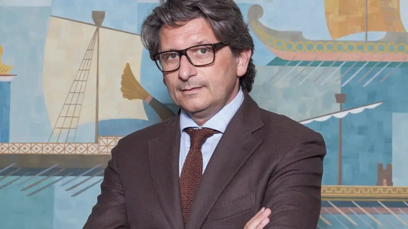 2015, TRIESTE, ITALY. Zeno D'Agostino commissario Sraordinario Autorità Portuale di Trieste. © FABRIZIO GIRALDI