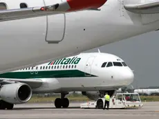 Un aereo Alitalia