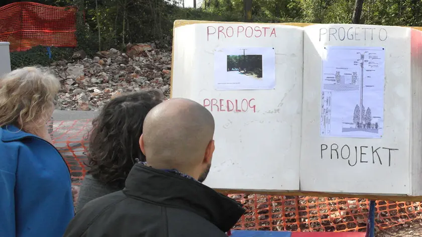 Lasorte Trieste 03/10/15 - Prepotto, Protesta contro Nuova Antenna Telefoni