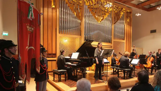 Lasorte Trieste 23/04/14 - Conservatorio Tartini, Spettacolo, Oratorio Civile sull'Eccidio di Via Ghega