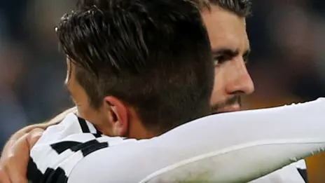 can - Paulo Dybala e Alvaro Morata - Juventus Calcio Serie A