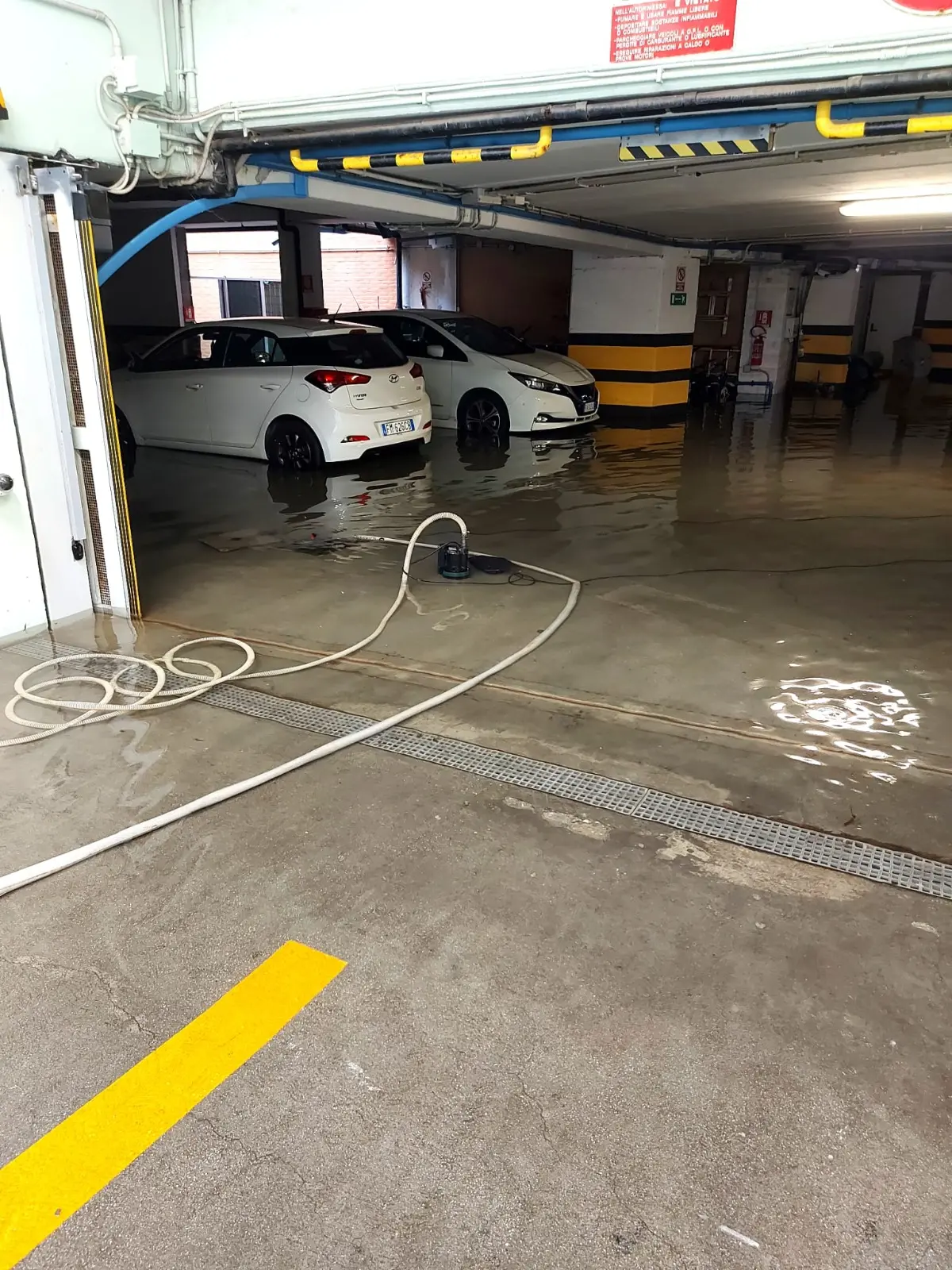 Il garage dell’albergo Astoria
