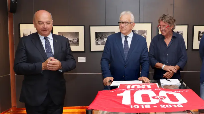 Lasorte Trieste 19/06/18 - Palazzo Gopcevic, Presentazione Iniziative Centenario Triestina