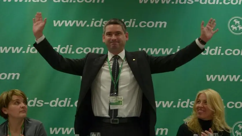 La soddisfazione del leader dietino Boris Miletic