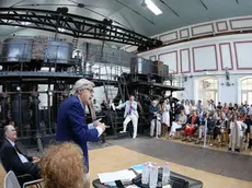 Paolo Giovannini, Trieste, 22/06/2013, Sgarbi alla centrale Idrodinamica.