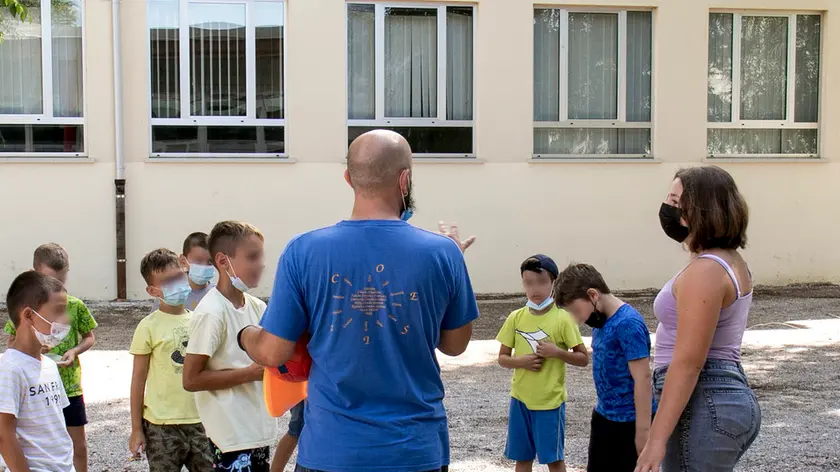 Bonaventura Monfalcone-05.07.2021 Inizio centri estivi-Scuola materna-Ronchi dei Legionari-foto di Katia Bonaventura