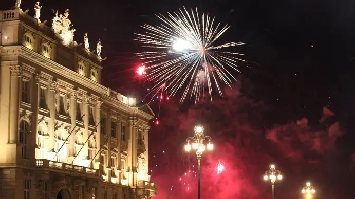 Fuochi d'artificio a Capodanno