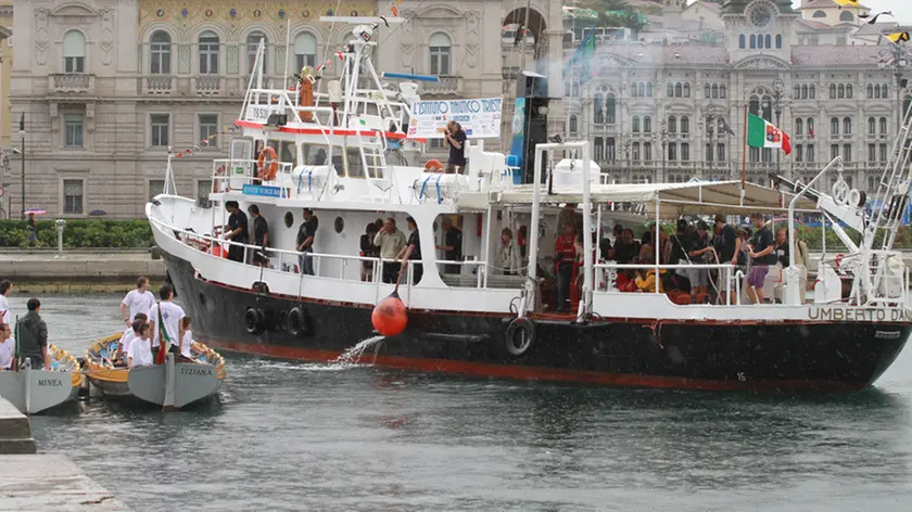 La nave scuola "Umberto D'Ancona", disponibile per le lezioni del Nautico