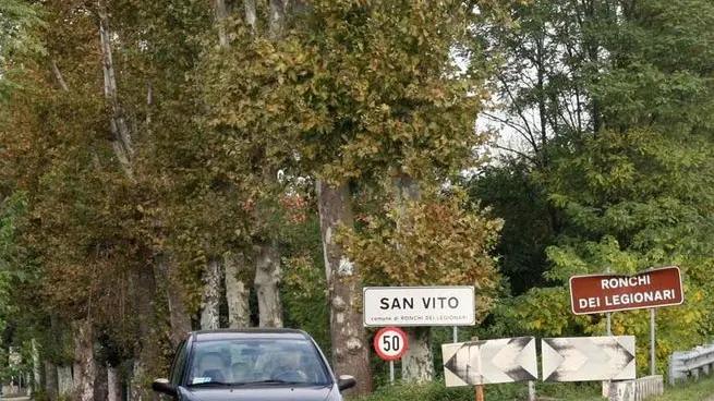 Altran Ronchi-incrocio provinciale con San Vito