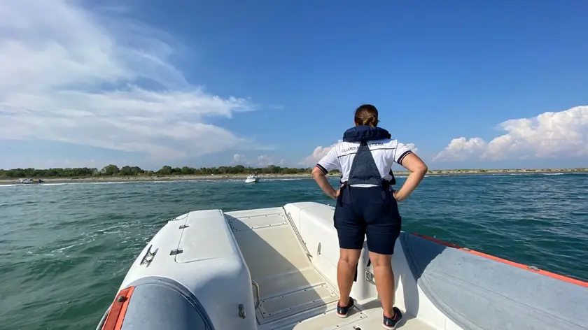 L'intervento nel canale di Porto Buso