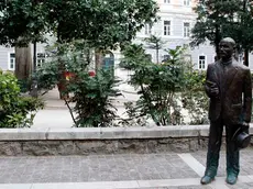 Il giardino di piazza Hortis