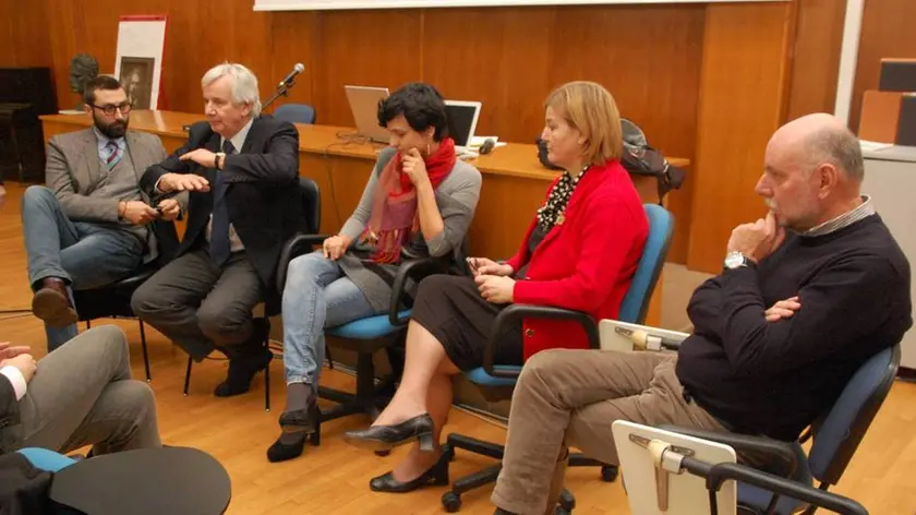 Bumbaca Gorizia 22.12.2014 Conf.Stampa scuola Cossar Isig Cingolani Fotografia di Pierluigi Bumbaca
