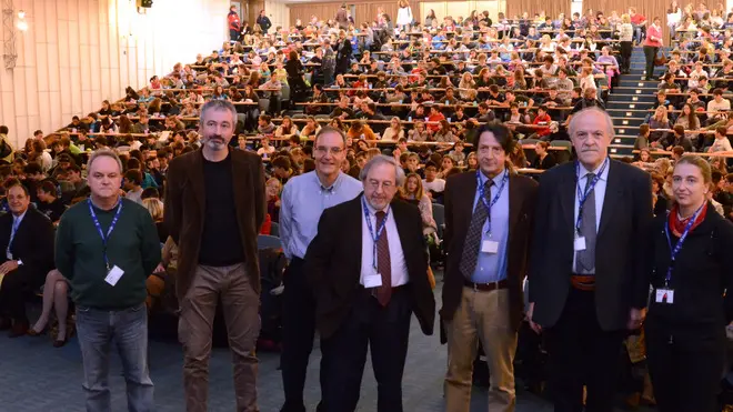 Lasorte Trieste 14/11/13 - SISSA, Conferenza Cambiamenti Climatici, 500 Studenti