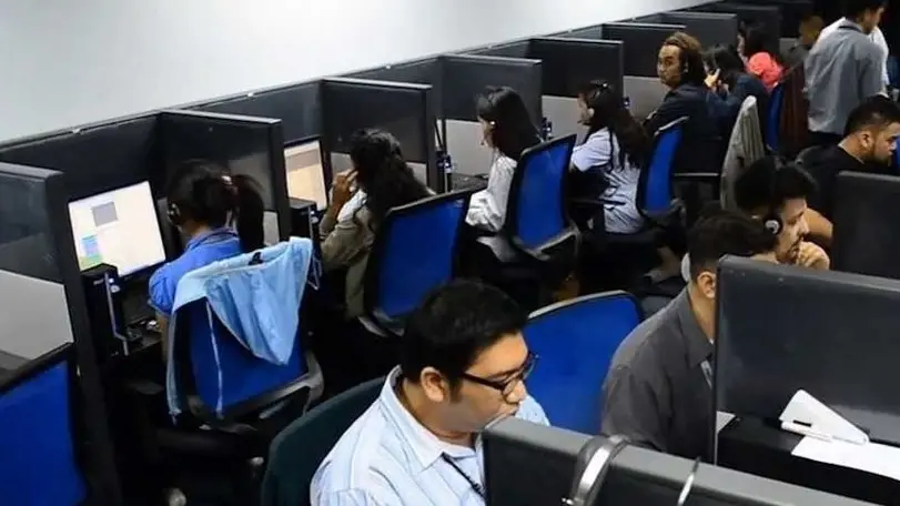 Un call center