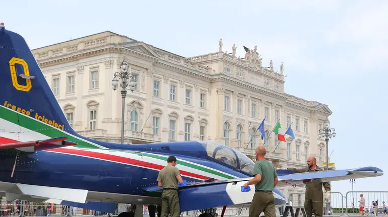 Lasorte Trieste 31/05/17 - Piazza UnitÃ , Freccia Tricolore