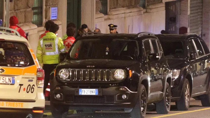 Lasorte Trieste 18/02/20 - Via Hermet, Carabinieri, 118
