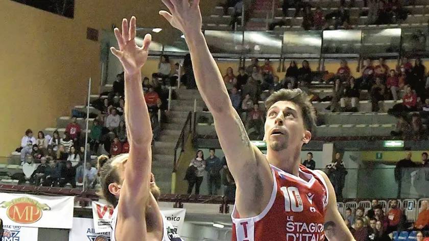 Ruzzier in azione (Foto Bruni)