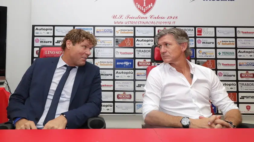 Lasorte Trieste 01/06/18 - Stadio Rocco, Triestina, Presentazione Nuovo Allenatore Massimo Pavanel, Mauro Milanese