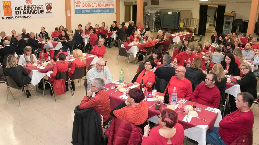 Bonaventura Monfalcone-23.11.2019 Cena in rosso-San Pier d'Isonzo-foto di Katia Bonaventura