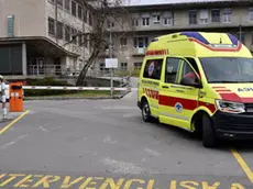 epa08271126 Exterior view on the hospital and clinic for infections in Ljubljana, Slovenia, 05 March 2020. Slovenian authorities confirmed on 04 March late at night a first patient with milder symptoms of Covid-19. The patient is reprtedly in an isolation unit under quarantine. The patient came from Marocco via Italy, reports said. EPA/IGOR KUPLJENIK