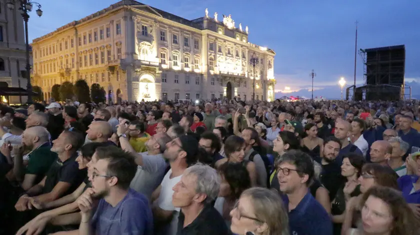 Lasorte Trieste 21/07/18 - Piazza Unità, Concerto David Byrne