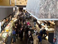 Il mercato coperto visto dall'alto